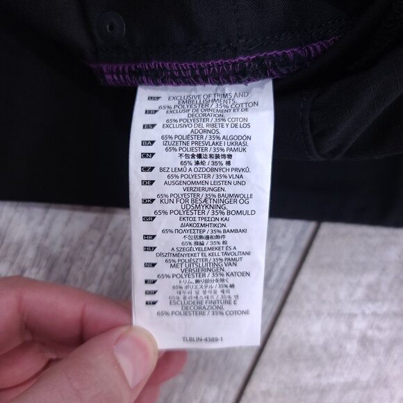 5.11 Tactical Pants Women’s 2 Regular Black Cirrus Covert Ripstop Straight Leg - Picture 10 of 10